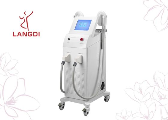 attrezzatura verticale del salone di bellezza di depilazione del laser di 800w Elight