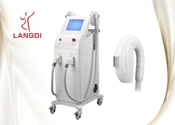 Macchine indolori LCD a 8,0 pollici di depilazione del laser di Ipl Shr con 2 maniglie
