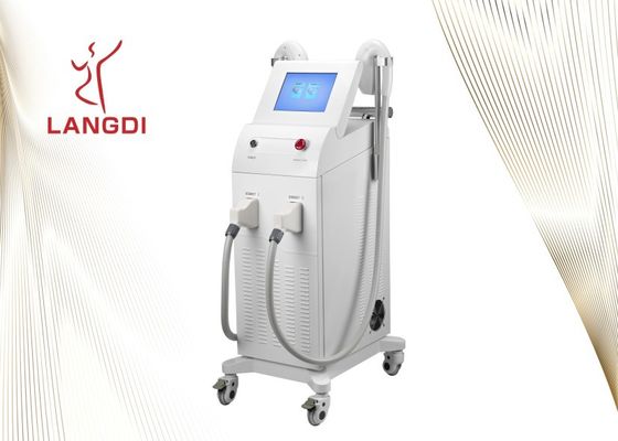 Macchine indolori LCD a 8,0 pollici di depilazione del laser di Ipl Shr con 2 maniglie