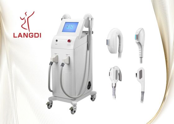Macchina indolore di depilazione di 2 Handpieces Ipl Shr per il salone di bellezza