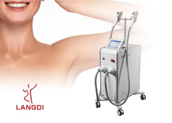 2 tecnologia del LASER A DIODI dell'OPT SHR IPL+ di Handpieces per depilazione/ringiovanimento della pelle