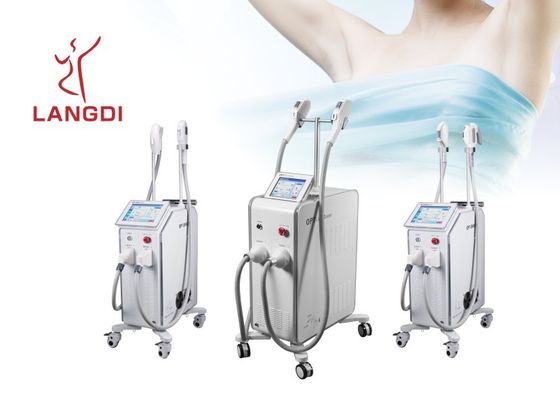 Touch screen LCD 110VAC dello SR di ora della macchina di depilazione dell'OPT IPL SHR